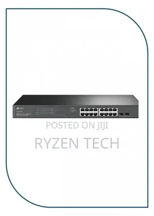 TP-Link 18-Port Gigabit Smart Switch with 16-Port PoE+