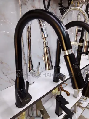 Brimix Kitchen Mixer Pull Out Tap - Black