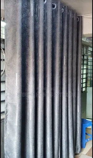 Grey Sheer Curtain