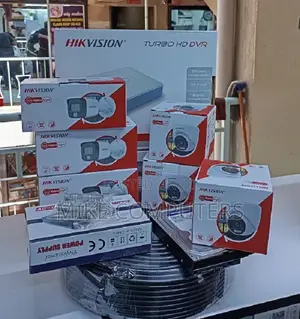 Seti Kamili ya Kamera za CCTV za Hikvision (Chaneli 4)