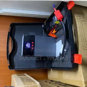 Q7 80000mAh Emergency Car Jump Starter na Inflator ya Matairi