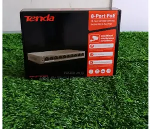 Tenda 8 Port PoE Ethernet Switch
