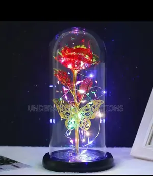 Taa ya Usiku ya Maua ya LED yenye Kipepeo