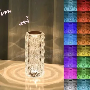 Taa ya 3D Touch Rose Inayong'aa