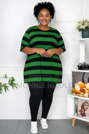 T-Shirt za Kia Style Plus Size / T-Shirt za Ujauzito / Free Size