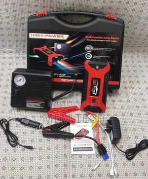 Portable Car Jump Starter Mpya - High-Power Multi-Function