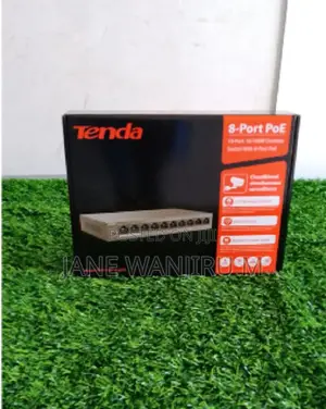 Tenda 8 Port PoE Switch kwa Mtandao na Ulinzi