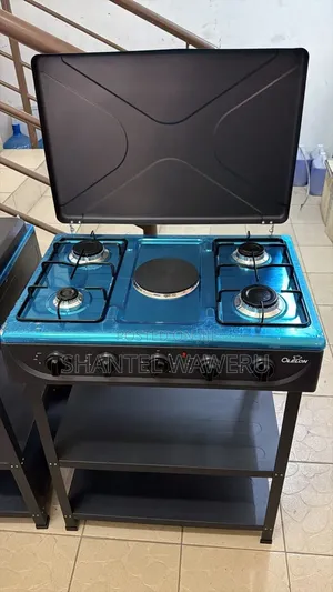 Jiko la Kusimama la Ailyons 4+1 lenye Rafu
