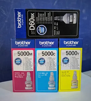 Wino Halisi wa Brother BT5000 (Nyeusi, Bluu, Njano, Magenta)