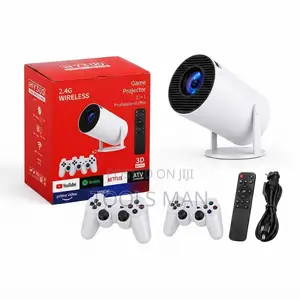 HY300 Smart Android 11 Mini Projector Wi-Fi 6
