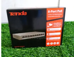 Tenda 8-Port PoE Network Switch kwa Ufuatiliaji wa IP