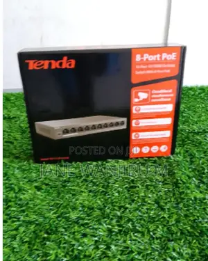 Tenda 8 Porti PoE Swichi ya Mtandao ya Ethernet