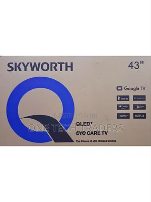Skyworth 43-inchi 2K QLED Google TV Isiyo na Fremu