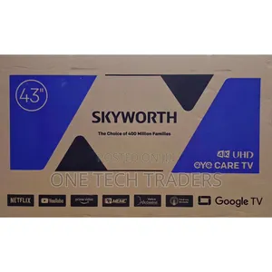 Skyworth 43" 4K QLED Frameless Google TV