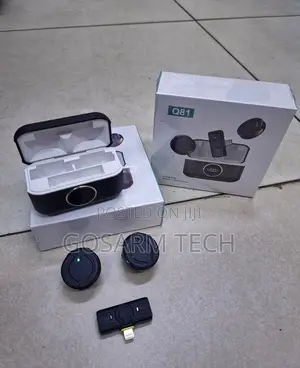 Q81 Wireless Clip Magnetic Microphone
