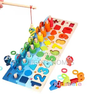 Montessori Educational Wooden Kids Toy Tetris