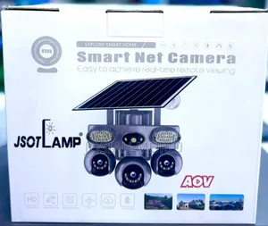 Solar Powered Multi-Lens Security Camera