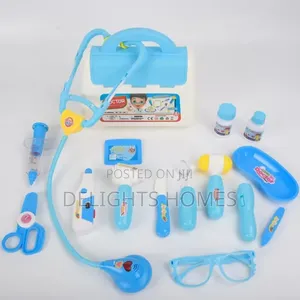 17-Piece Children's Medical Playset Doctor Pretend Kit
