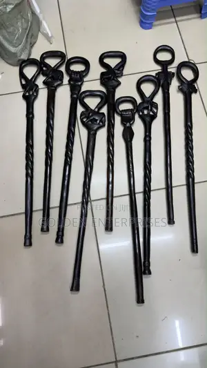 Hand Carved African Traditional Walking Sticks for Events