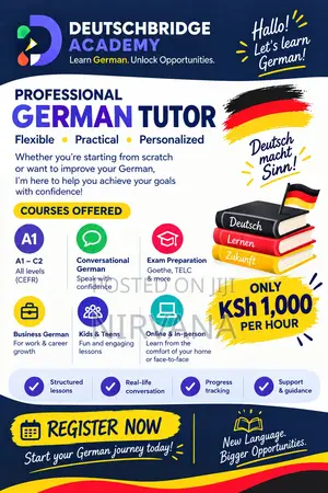 Mwalimu wa Lugha ya Kijerumani - DeutschBridge Academy