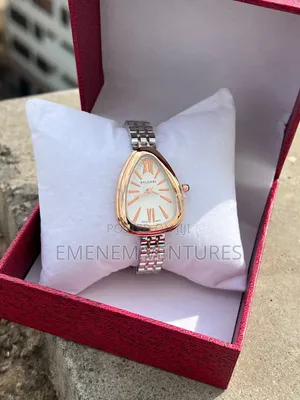 Bvlgari Ladies Water Resistant Stainless Steel Quartz Watch