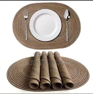 Eco-Friendly Oval Table Placemats