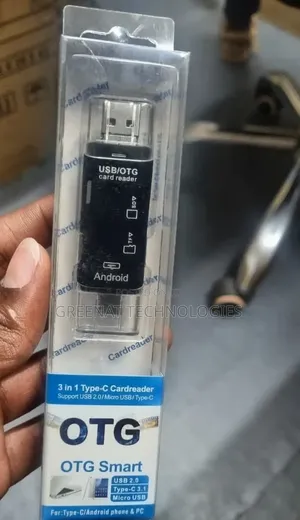 Smart OTG 3-in-1 Kisoma Kadi - USB, Type-C, Micro USB