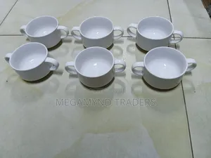 Seti ya Bakuli za Supu za Kauri 6pc 300ml