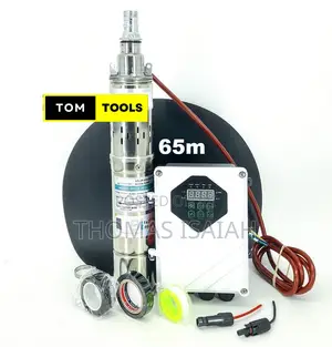 Pampu ya Sola ya DC 24V 250W Isiyo na Brashi yenye Kidhibiti, Mita 65