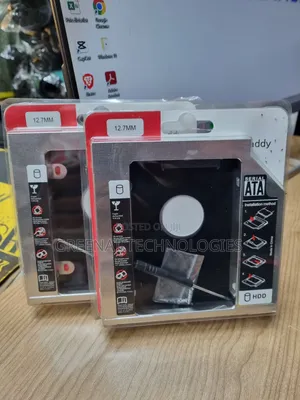 12.7mm SATA HDD/SSD Caddy | Adapta ya DVD Drive Bay