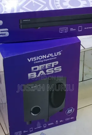 Soundbar na Subwoofer ya Vision Plus Deep Bass