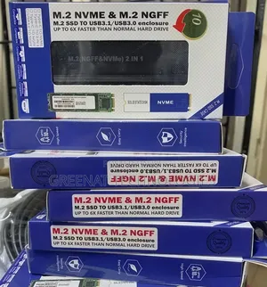 M.2 NVMe NGFF SSD Enclosure | USB 3.1 Gen2 Casing ya Nje