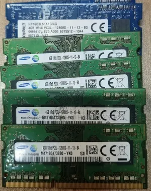 RAM ya Laptop 4GB DDR3L PC3L-12800S 1600MHz SO-DIMM