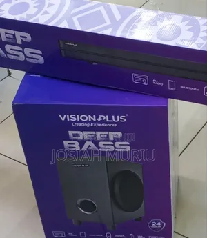 Vision Plus Soundbar na Subwoofer ya Deep Bass