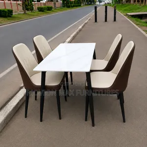 Indoor Marble Dining Table Set