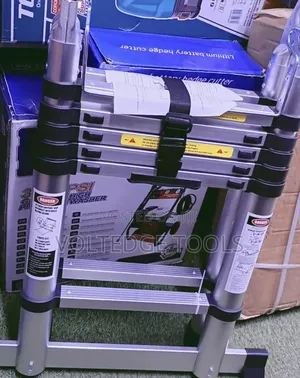 3.8M Double Telescopic Ladder