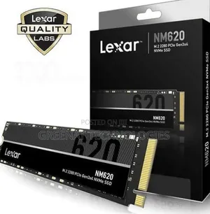 Lexar NM620 Internal SSD M.2 PCIe Gen3x4 NVMe 2280 - 1TB