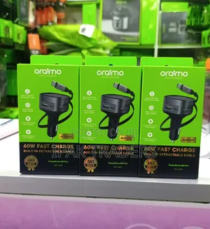 Chaja ya Gari Oraimo Power Drive 601 Pro 60W Fast Charge