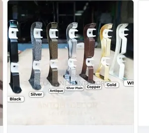 Powder Coated Brackets for Curtain Rods