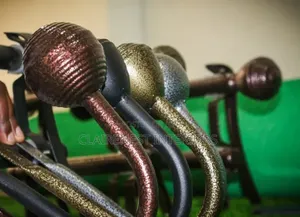 Metallic Curtain Holders