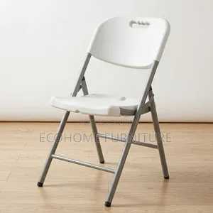 Plastic Folding Chair With Metal Frame