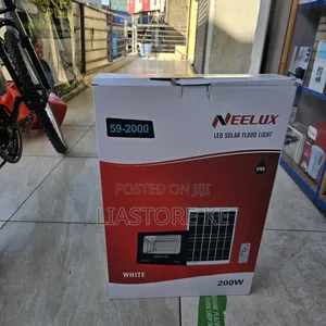 Neelux 200W Solar Flood Light - Outdoor Security