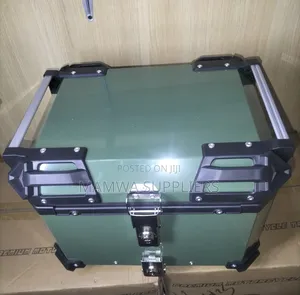Aluminum and ABS Motorcycle Top Box