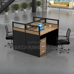 Office Workstation - 2-Way Cyber Workstation