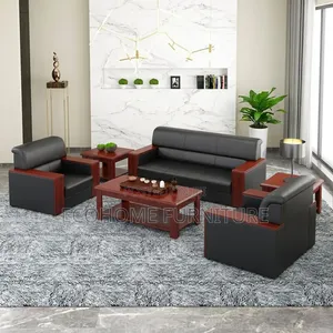Executive Leather 5-Seater Sofa Set