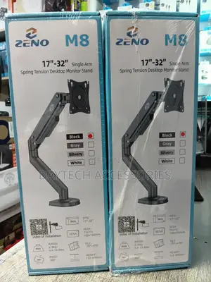 Zeno M8 17-32 Inch Adjustable Monitor Arm Stand