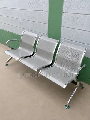 3 Seater Metallic Waiting Chair