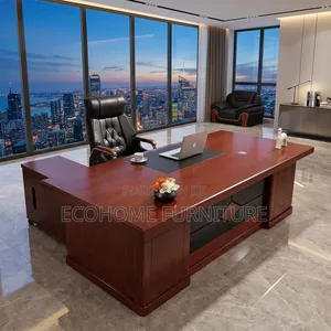 Executive Office Desk - Premium Managerial Workstation