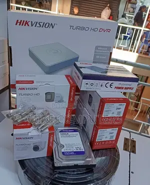 Hikvision 4-Channel 1080p 2MP CCTV System