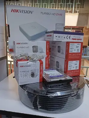 Hikvision 4-Channel 2MP Turbo HD CCTV System